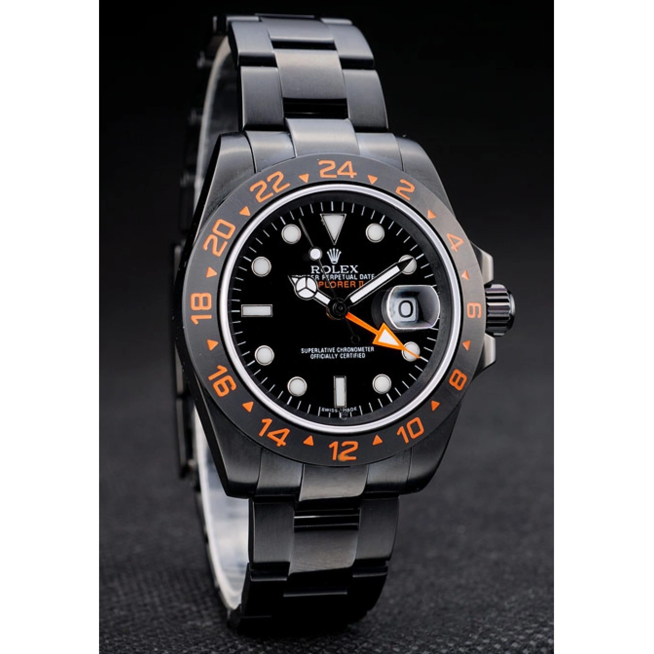 Good copy rolex watches Ceramic Black Black Dial Watch Explorer Bezel Rolex 0601